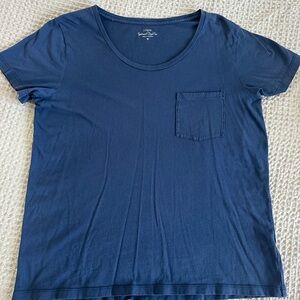 J. Crew Classic Navy Short Sleeve Tee